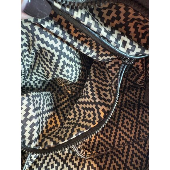 Antik Kraft Gray Leather Hobo Bag with Braided Handle and Tassel - Picture 14 of 16